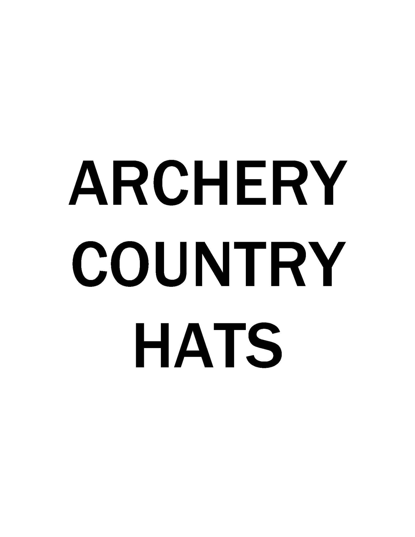 A/C: Hats